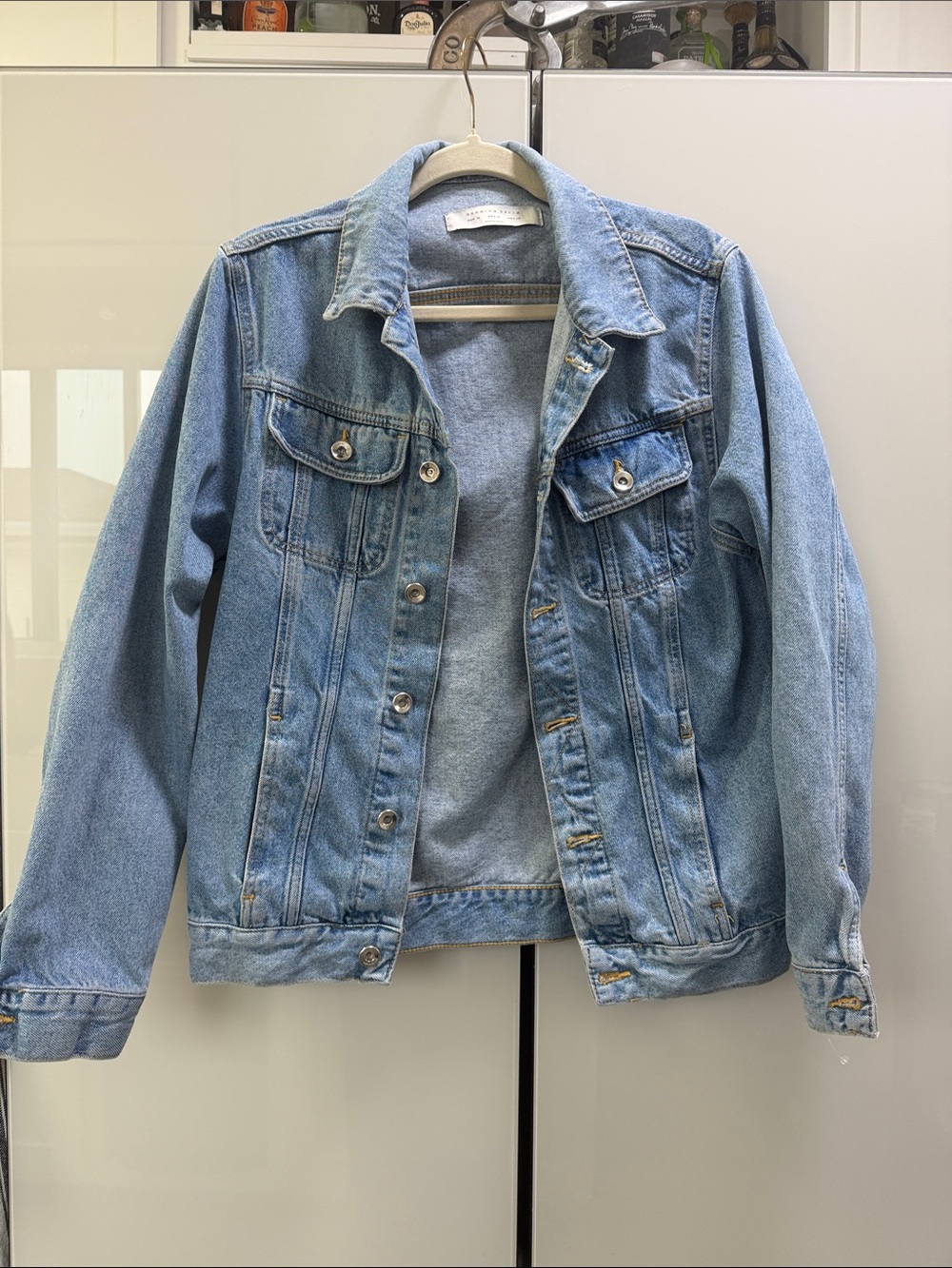 Zara Light Blue Denim Jacket